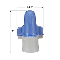 Vista 3 de 3M(TM) Performance Plus, conector de alambre B/G+JUG, azul/gris, 14-6 AWG (paquete x 250 unidades)