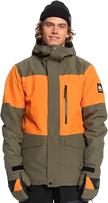 Quiksilver Mission Block Jacket Grape Leaf XL