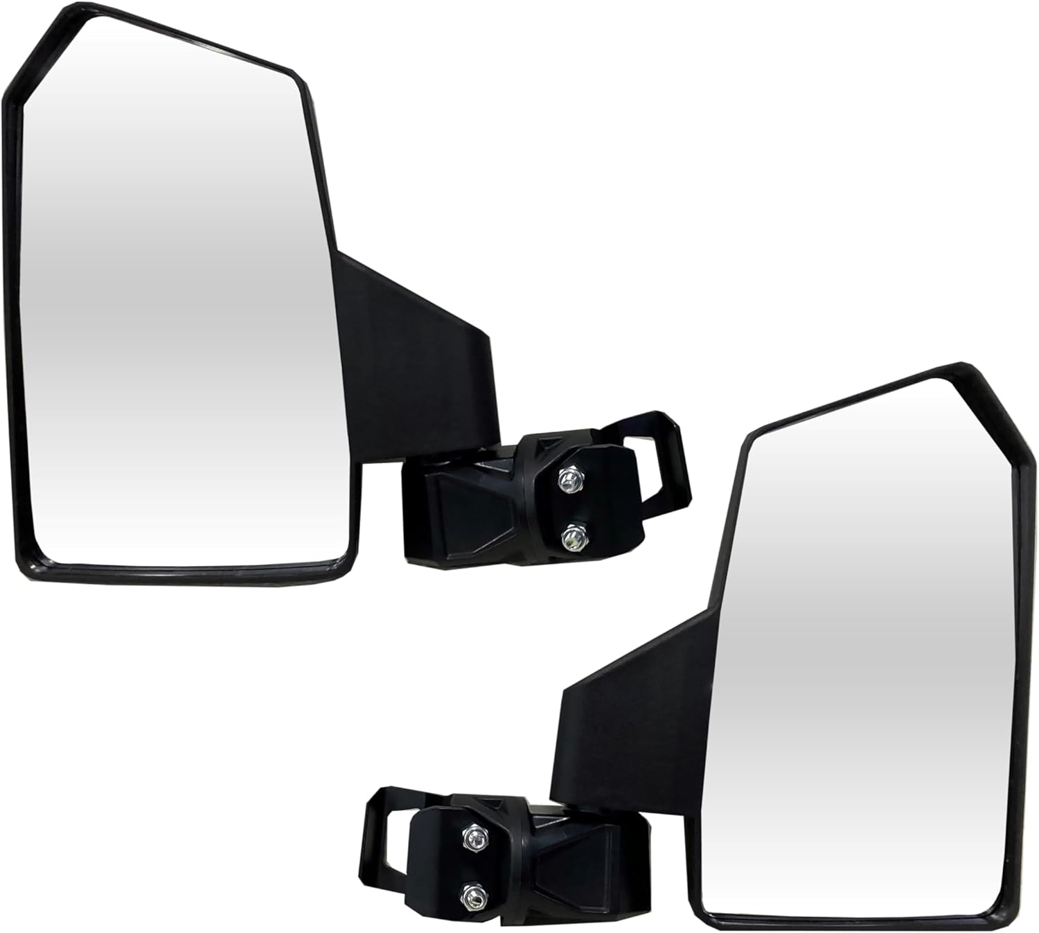 Kolpin Side Mirrors - UTV/SxS - Tall View Range, Easy Install, Rugged Fold-In Design, Adjustable, Compatible with Polaris, Can-Am, Tubing Mount Fits Most major UTV brands - 98320