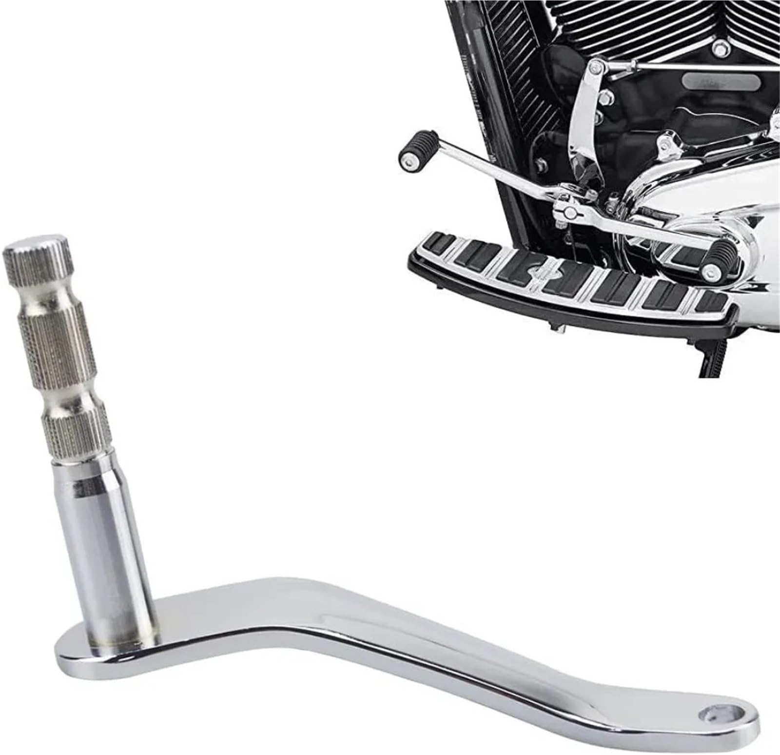 Dźwignia Pedału Dźwignia zmiany biegów motocyklowych z przedłużonym ramieniem, drążkiem, pasuje do Harley FL Softail Slim Fat Boy Deluxe Dźwignia zmiany biegów