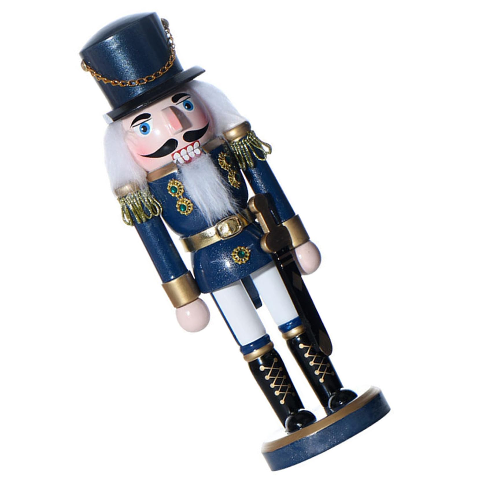 Figurine Casse-Noisette en Bois Artisanale Ornement de Table Traditionnel