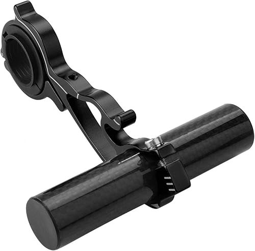 Miniatura 7 de Pilipane Soporte de extensión de bicicleta ligero y duradero, extensor de manillar, manillar elevador para lámpara GPS/unidades/faros/cámaras,