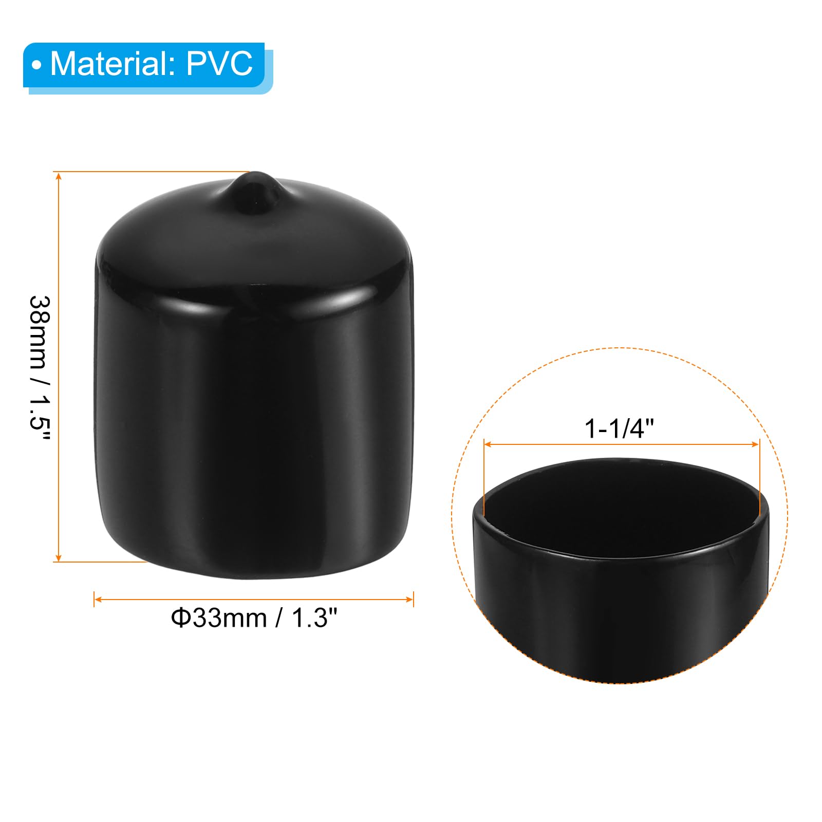 METALLIXITY Acier Inox 304 Tube (8,5mm OD X 0,75mm Mur T X 300mm L), Droit Tube - Pour Maison Ameublement, Machines