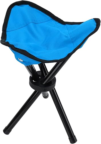 Miniatura 9 de Taburete trípode para camping, portátil, plegable, ligero, para campamento, senderismo, caza, caminar, pesca, viajes