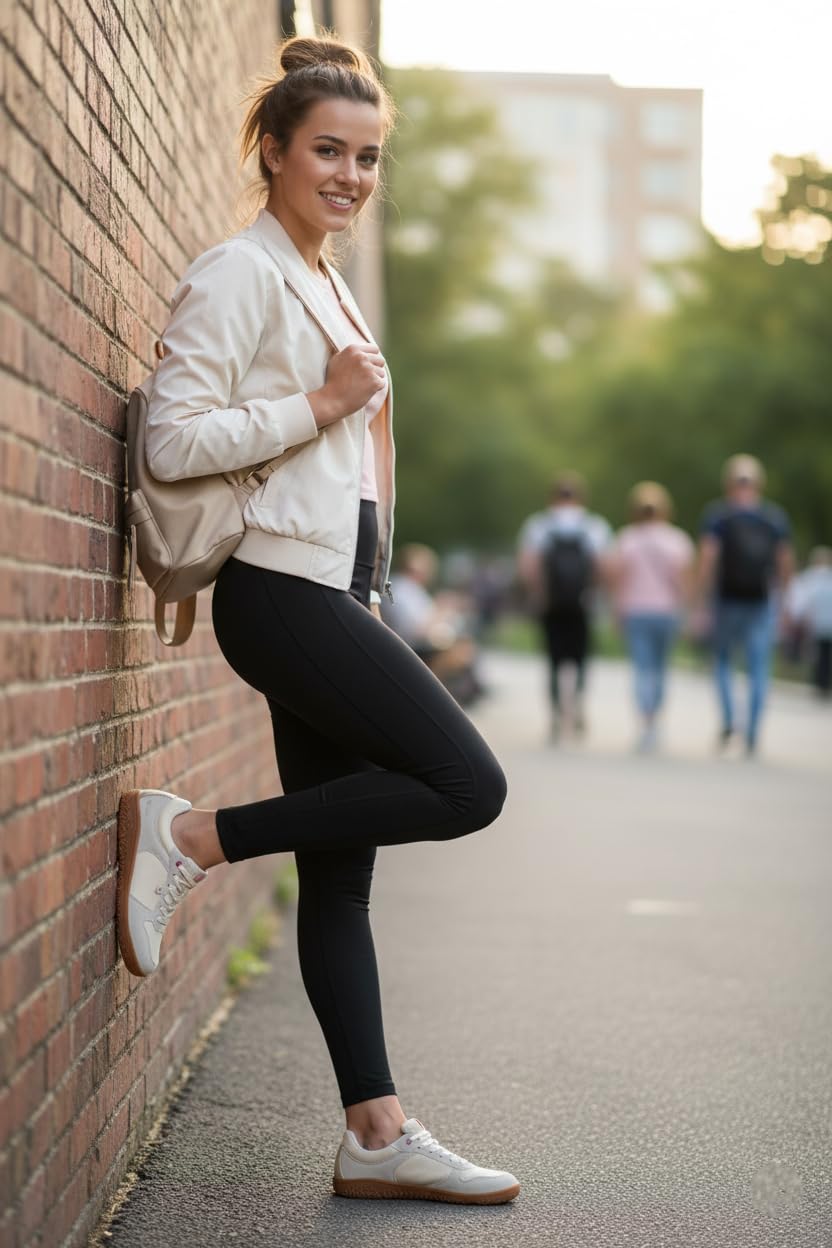 Etika Zapatillas Deportivas Respetuosas para Mujer, Diseño Minimalista con Puntera Ancha y Suela Plana Zero Drop, Modelo Arch 50228