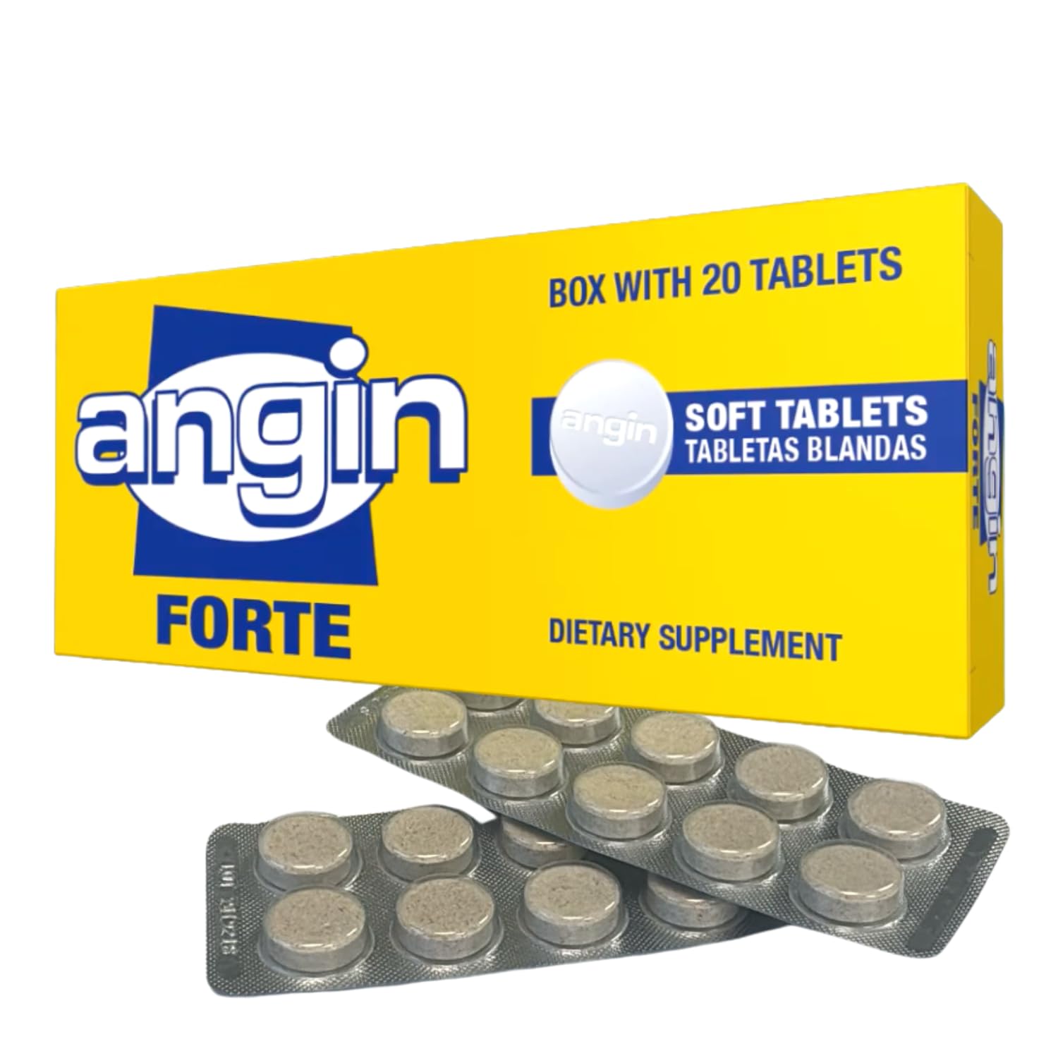 Angin Forte with 30 Soft Tablets
