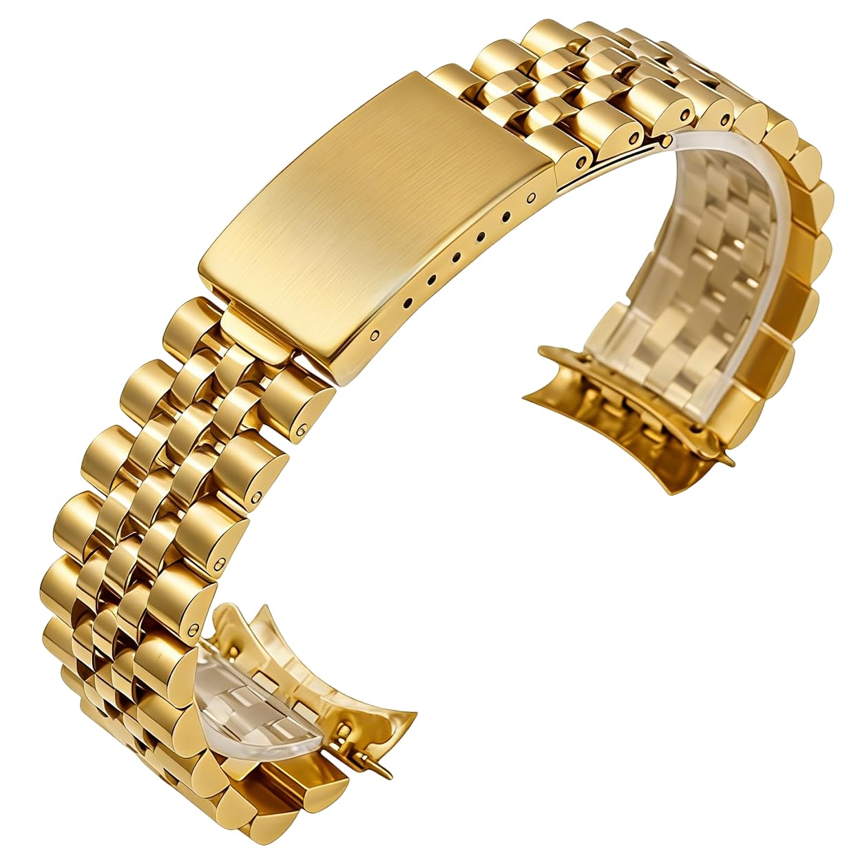 Amazon.co.jp: HiCycle2 20mm ジュビリー腕時計バンド 36mm ロレックス