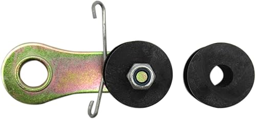 Miniatura 3 de JEM & JULES Tensor de cadena resistente con resorte para 110 cc 125 cc 140 cc Dirt Pit Pro Dirt Bike 4 ruedas negro