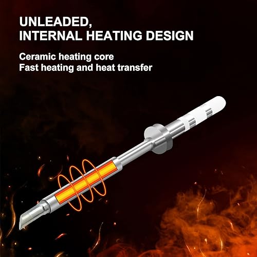 Miniatura 4 de SEQURE Reemplazo de punta de soldadura para soldador SI012 SQ-D60 (TS-C4)