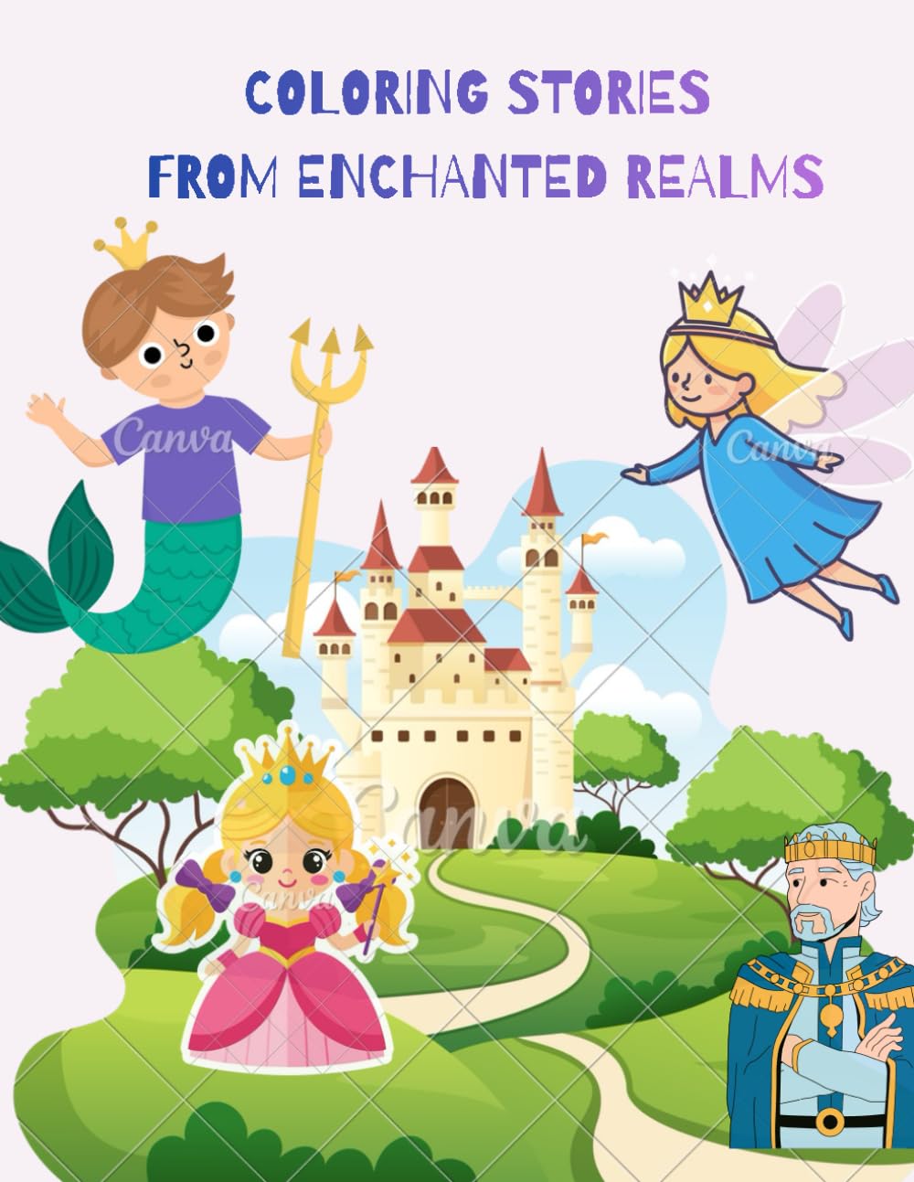 coloring stories from enchanted realms