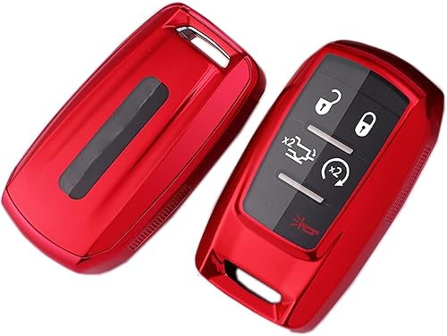 Miniatura 1 de Funda para llavero para Dodge Ram 1500 2019 2020 2021, accesorios de TPU suave, soporte remoto de poliuretano termoplástico, protector de piel,