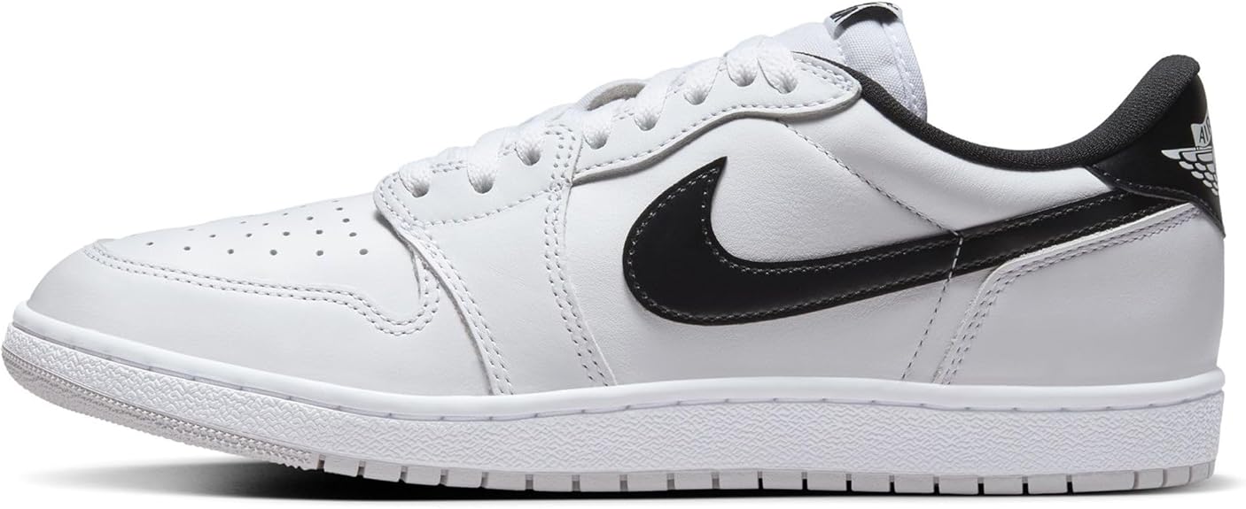 jordan 1 low white black swoosh