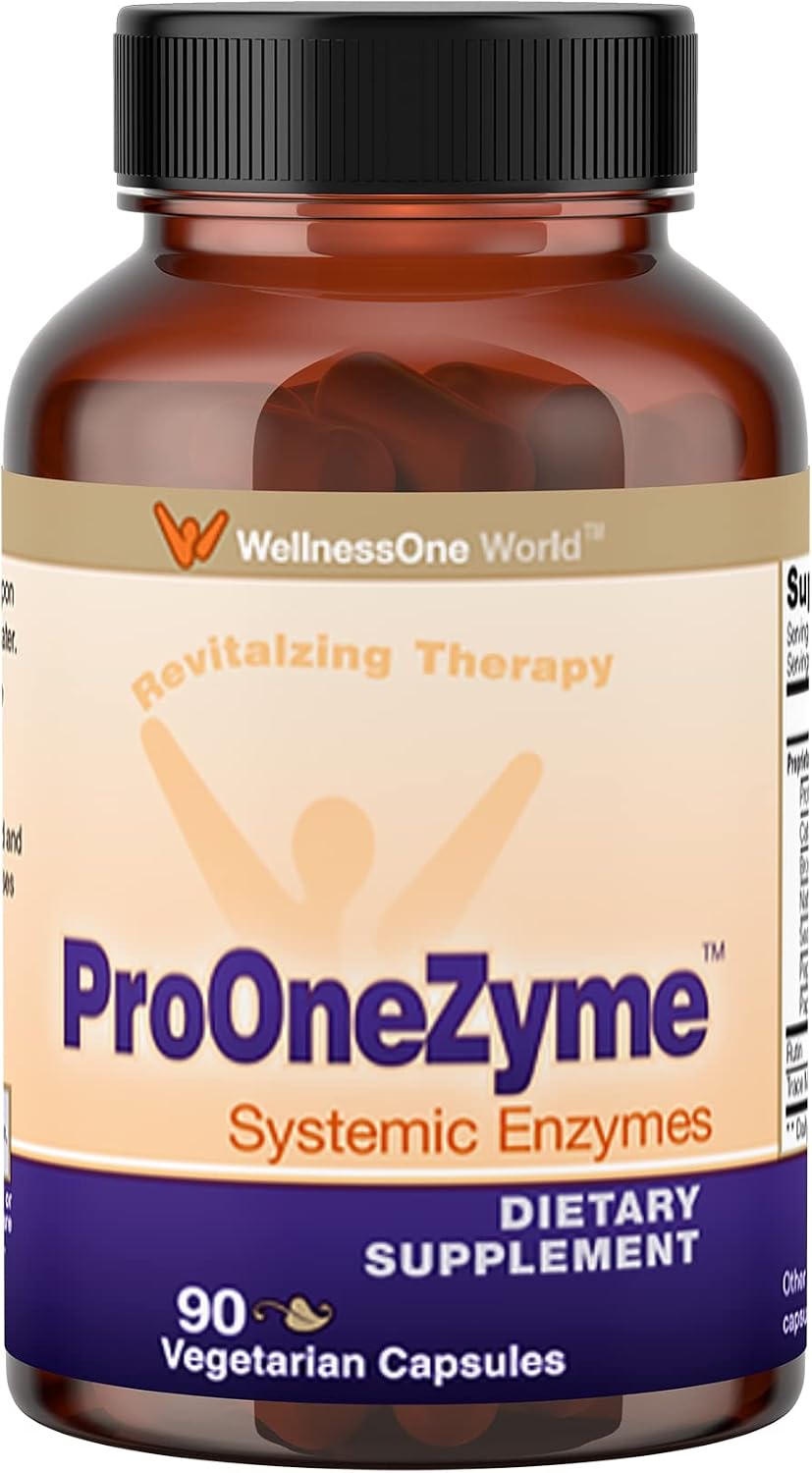 Amazon.com: Las mejores enzimas sistémicas proteolíticas Pro OneZyme ...
