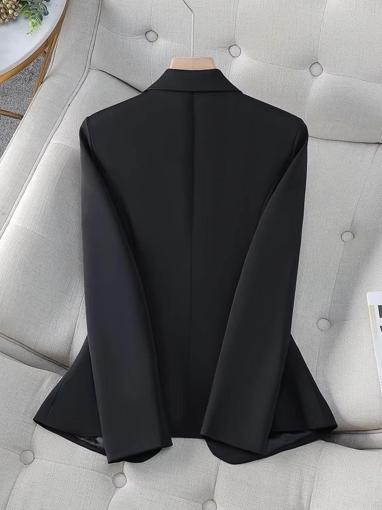 GUOYUXIAO Giacca Formale a Maniche Lunghe, Slim Fit Business per Abbigliamento Professionale