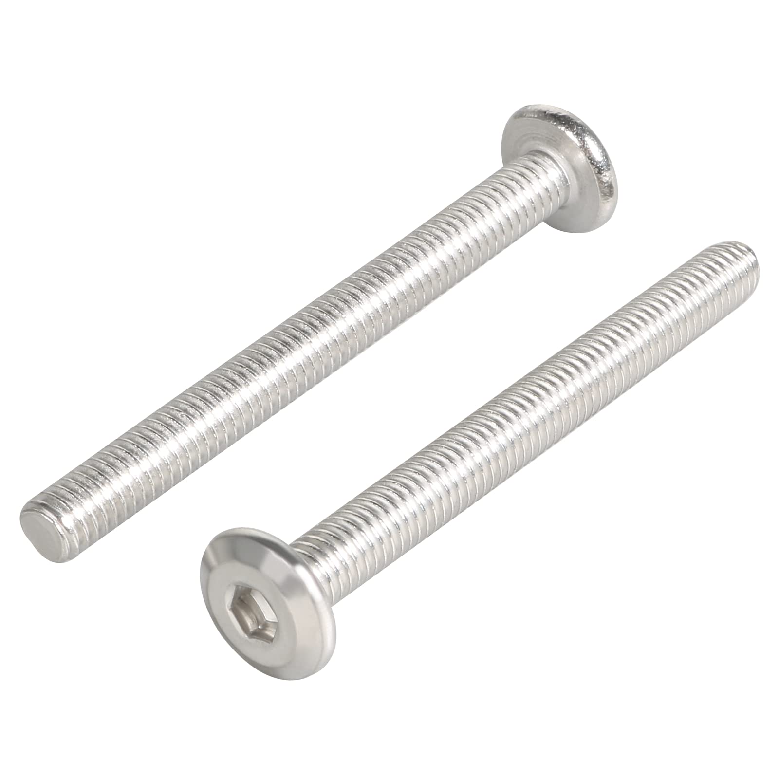 Bonsicoky M6 Stainless Steel Socket Screws - 10 Pack -3