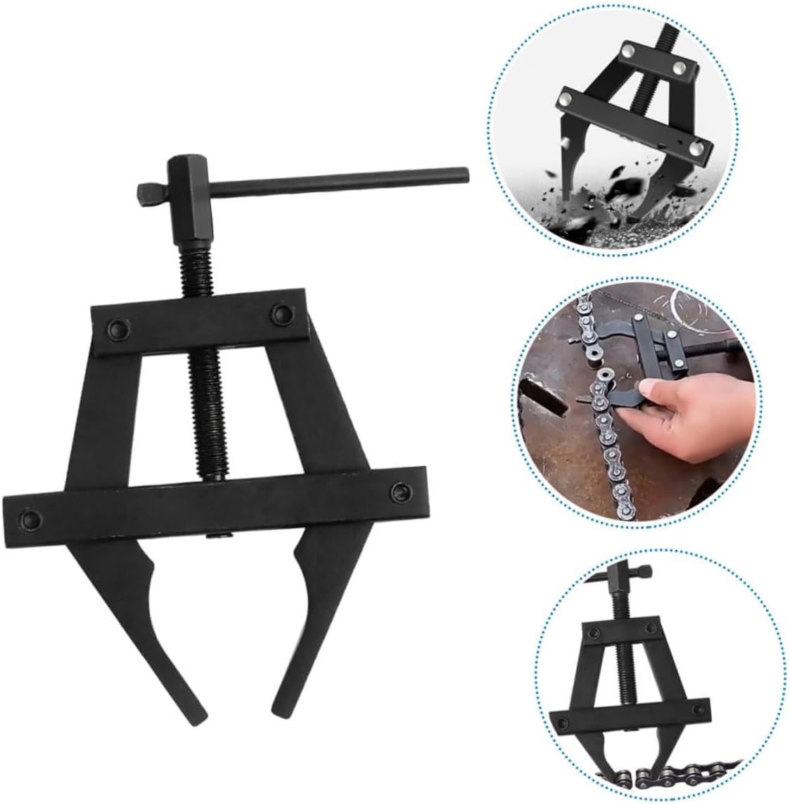 OUNONA Chain Tensioner Bicycle Motorcycle Accessories Parts Metal Chain Tensioners Sturdy Construction Use