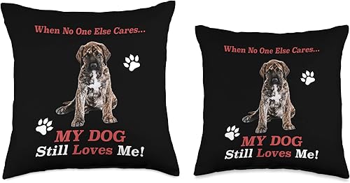Miniatura 3 de Presa Canario Community Merch When No One Else Cares Funny Presa Dogo Canario, 16 x 16 pulgadas, multicolor