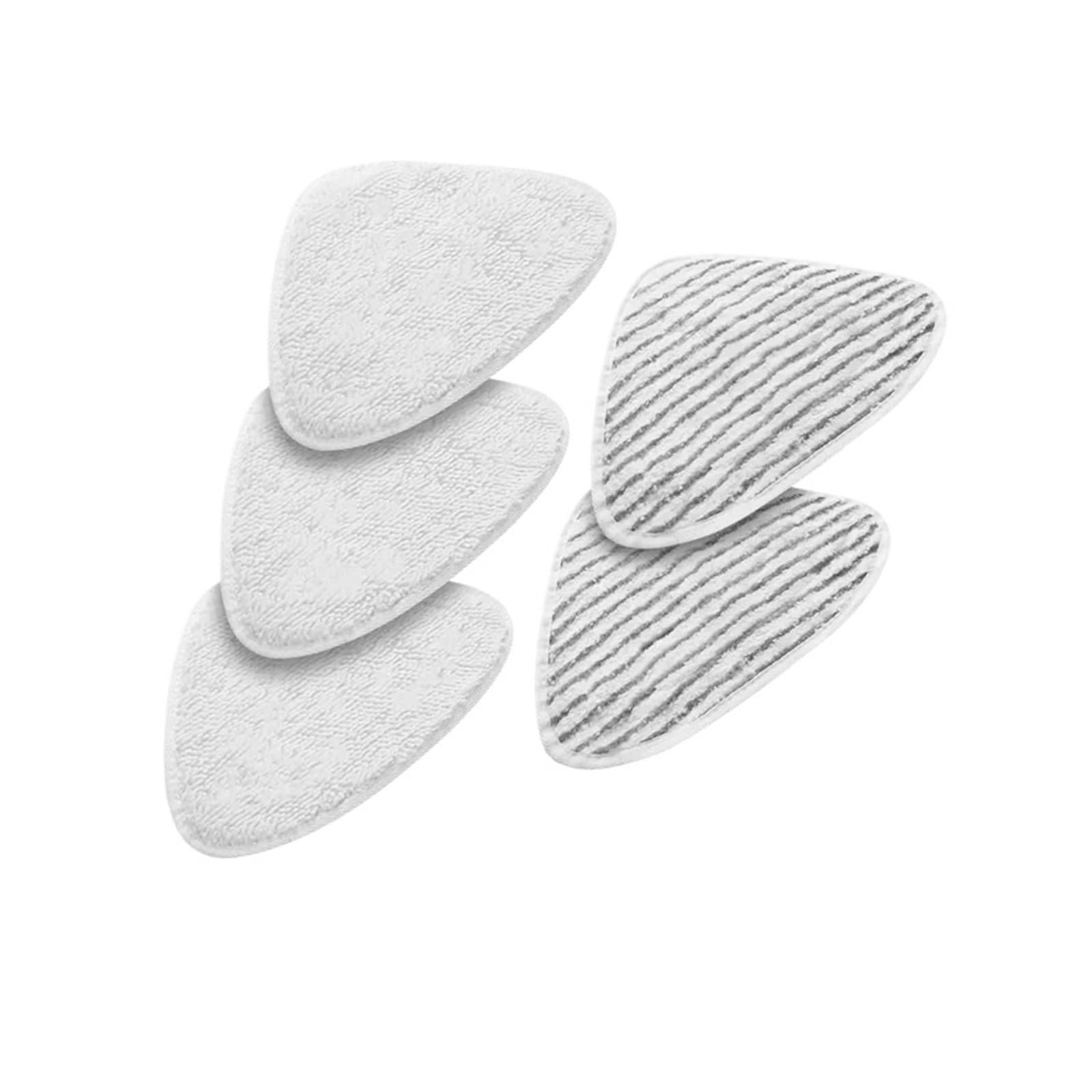 Chiffons vapeur pour Vileda - Lot de 5 housses de rechange lavables en microfibre pour aspirateur