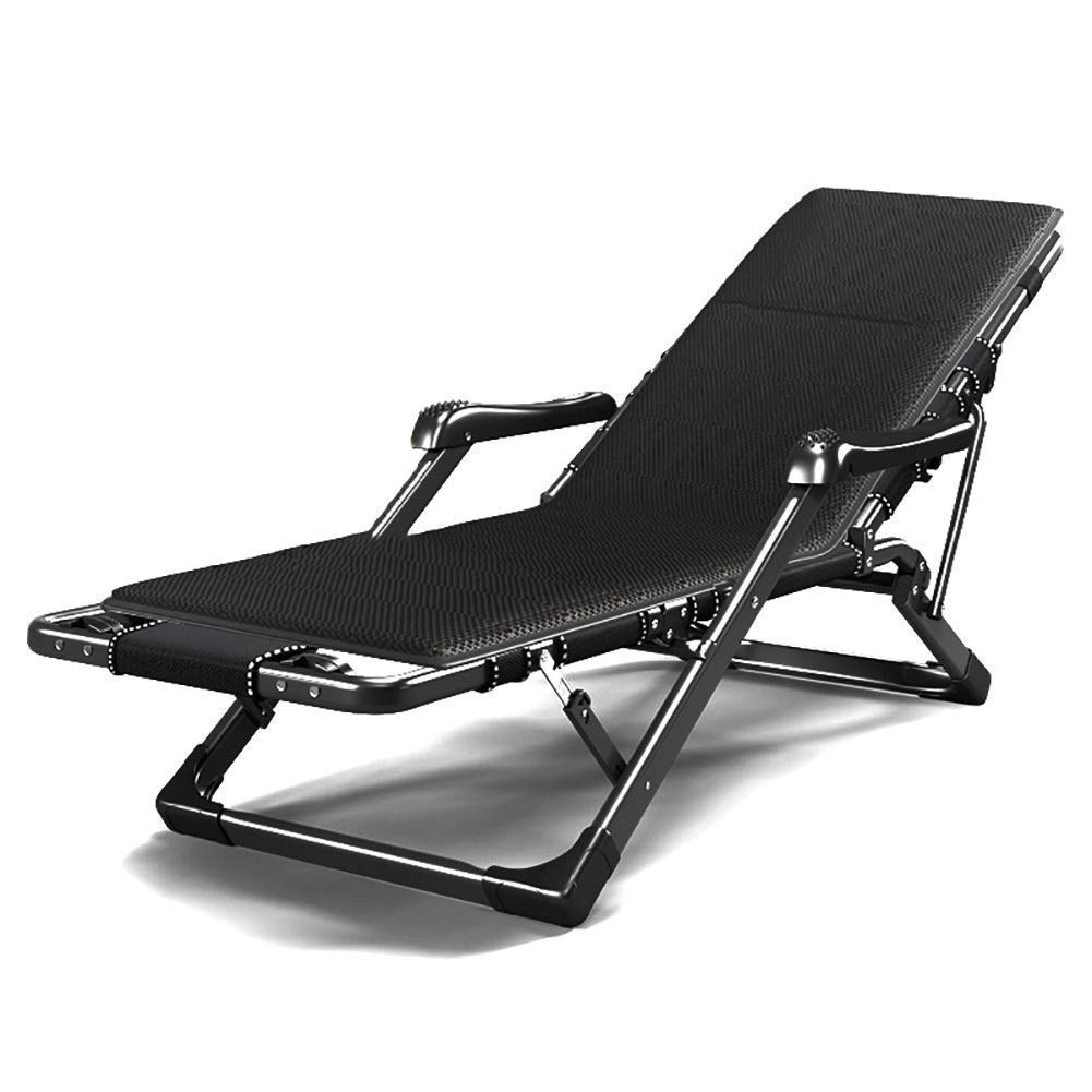 Chaise longue inclinable reglable pour soulager le dos transat de terrasse confortable