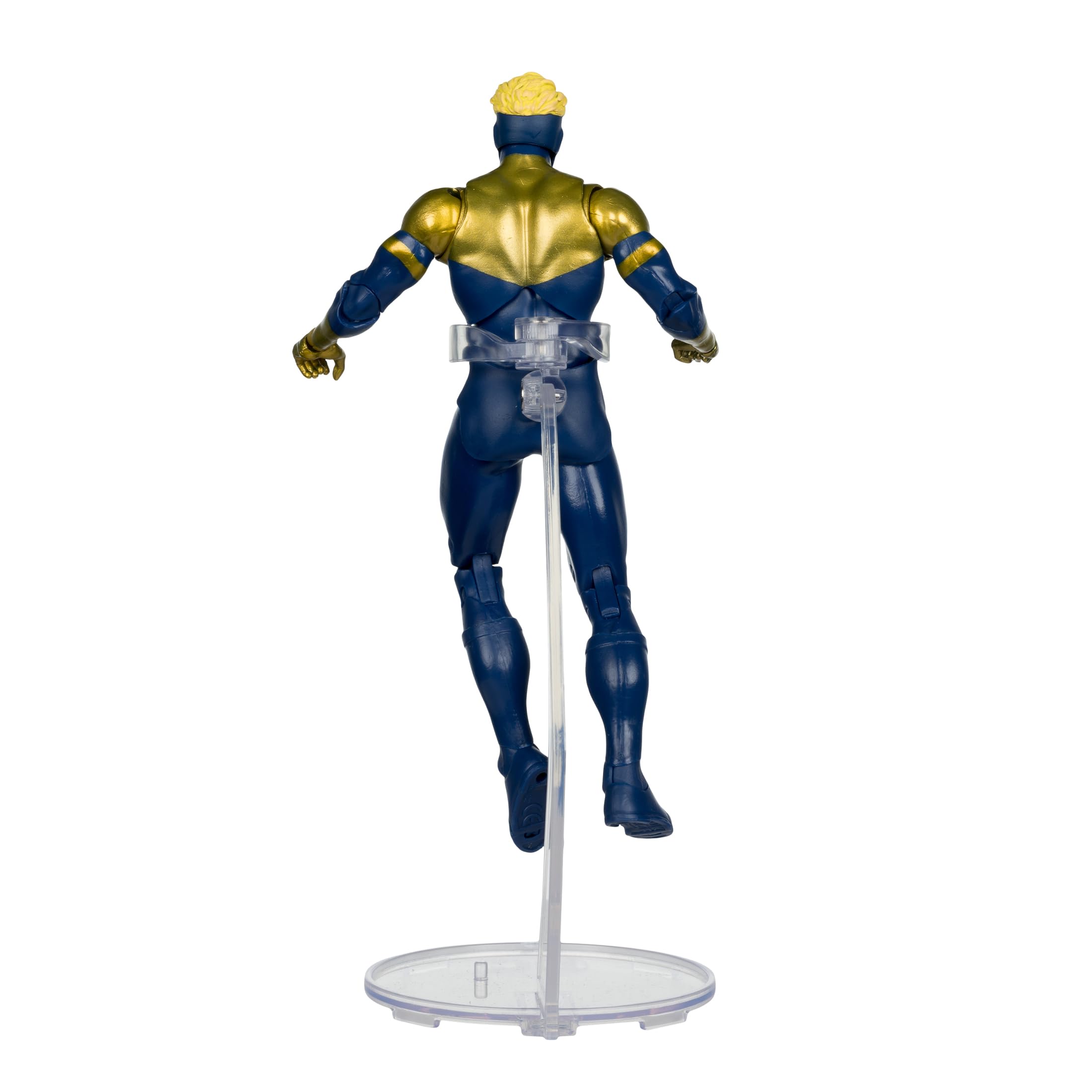 McFarlane Toys DC Multiverse - Future's End - Booster Gold de 7 Pulgadas - Figura de acción Coleccionable con Accesorios y Tarjeta de Arte