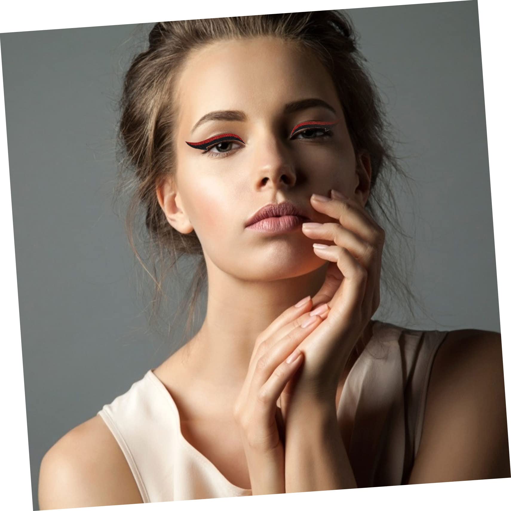 160paia Eyeliner Stickers Riutilizzabili Per Adatti Per Cosplay e Speciali Facili Applicare e Compatibili