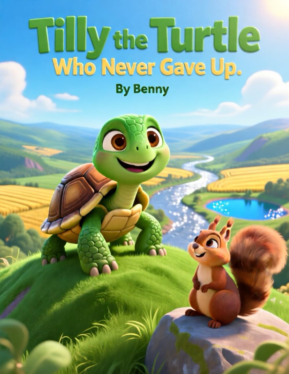 Tilly the Turtle Who Never Gave Up: An Inspiring Bedtime Story About Never Quitting: 1 (The Never Give Up Adventures)
