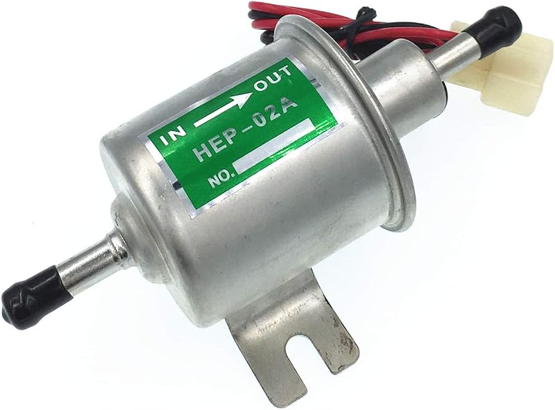 HZTWFC Üzemanyag Szivattyú 12V Alacsony Nyomású Dízel Benzin Elektromos Pumpa HEP-02A Univerzális Autó YANMAR Kompatibilis