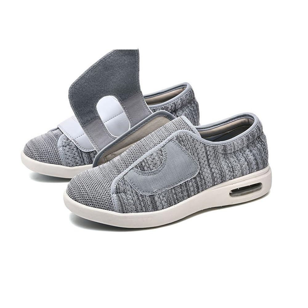 Zapatos Ortopédicos para Caminar Fáciles De Deslizar De Ancho Amplio Zapatillas Ortopédicas con Plantillas Desmontables De Espuma con Memoria Ligeras para Ancianos Pies Hinchados