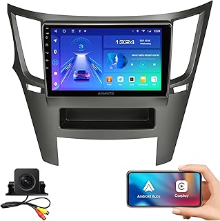 9Inch 5G WiFi 8 Core(2G Ram+32G ROM) Car Stereo Radio for Subaru Outback Legacy 2010-2014 with Carplay Android Auto,Android 12.0 GPS Navigation Support 48EQ Mirroring Airplay Backup 1080P SWC