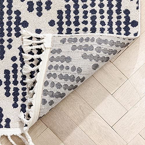 Well Woven Cenadora Blue Moroccan Trellis Area Rug 8X10 (7'10" X 10'6") #TOP4
