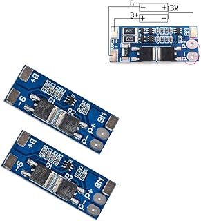 Comimark 2Pcs 2S 8A 7.4V Balance 18650 Li-ion Lithium Battery BMS Charger Protection Board