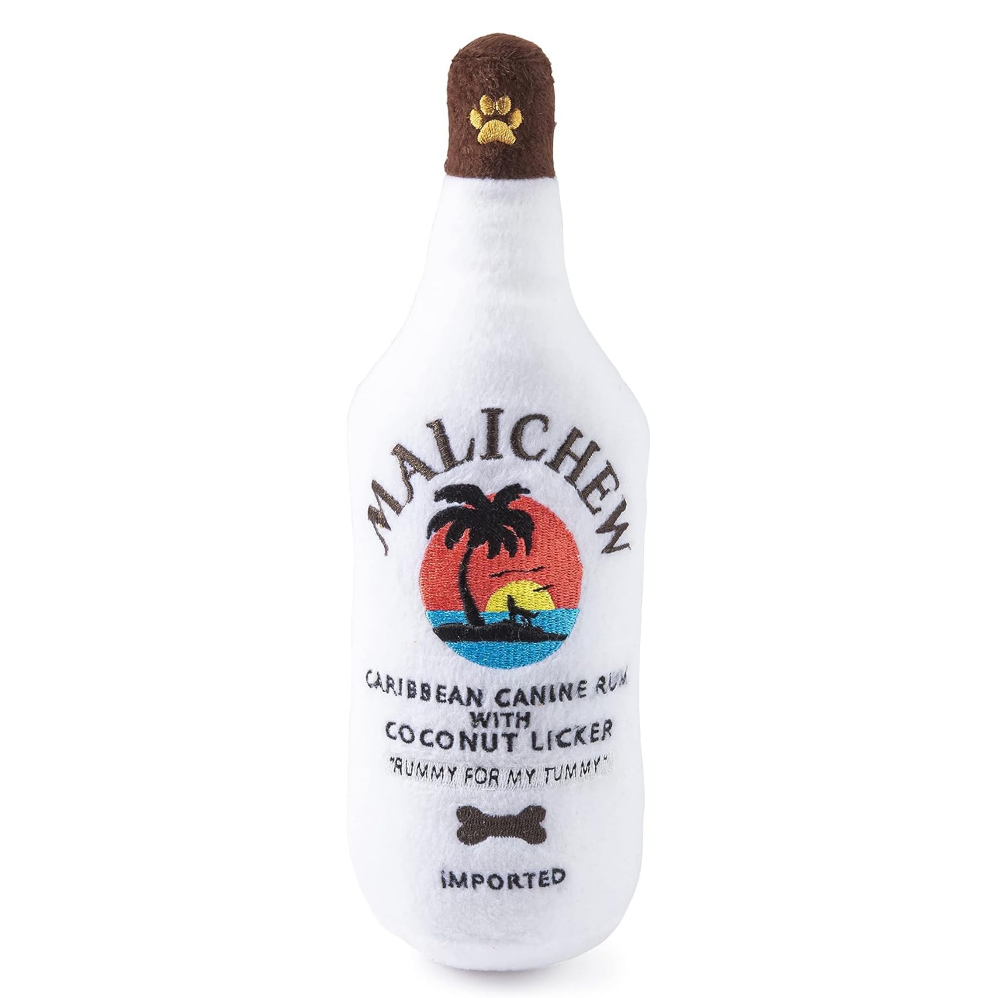 Dog Diggin Designs Malichew Rum Plush Dog Toy | Luxury-Insp