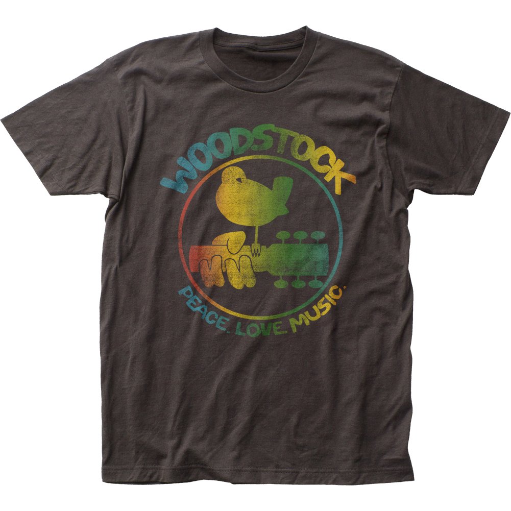 Impact Woodstock Colorful Logo Men's Tee (XLarge)