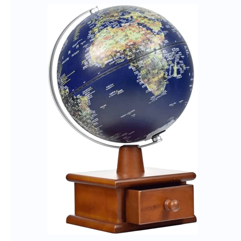 Globus, 8-calowy globus edukacyjny Ar World z uchwytem na szufladę i(A)