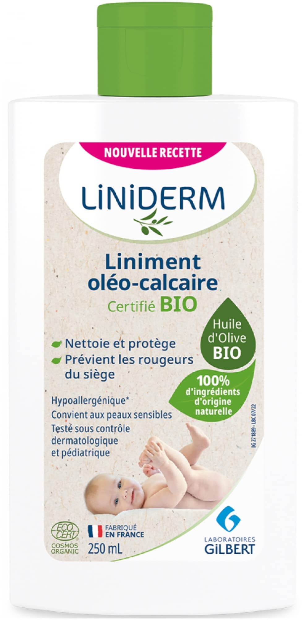 Liniderm Organic Oil Limescale Liniment 250 ml