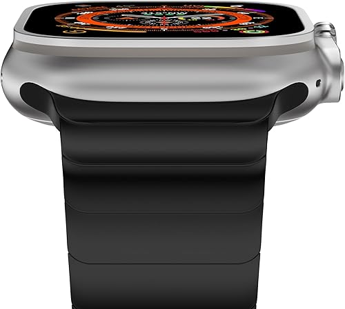 Miniatura 5 de ACESTAR Correa de titanio 100% puro compatible con Apple Watch Ultra / Ultra2 – 1.929 in, 0.866 in de ancho, eslabones de titanio ajustables con