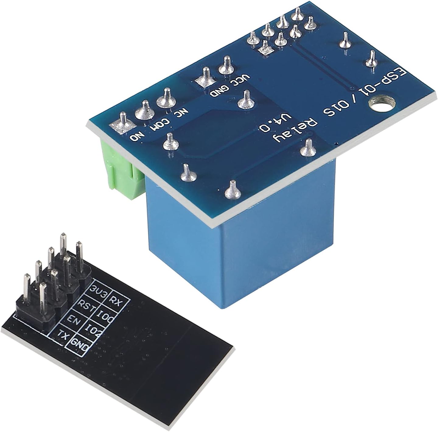 5PCS ESP8266 WiFi Relay Module with ESP-01S Relay Adapter Module for Smart Home Appliance Connect Fan Illuminator Smart Switch Phone APP Remote Control Switch Wireless Transceiver : Tools & Home Improvement