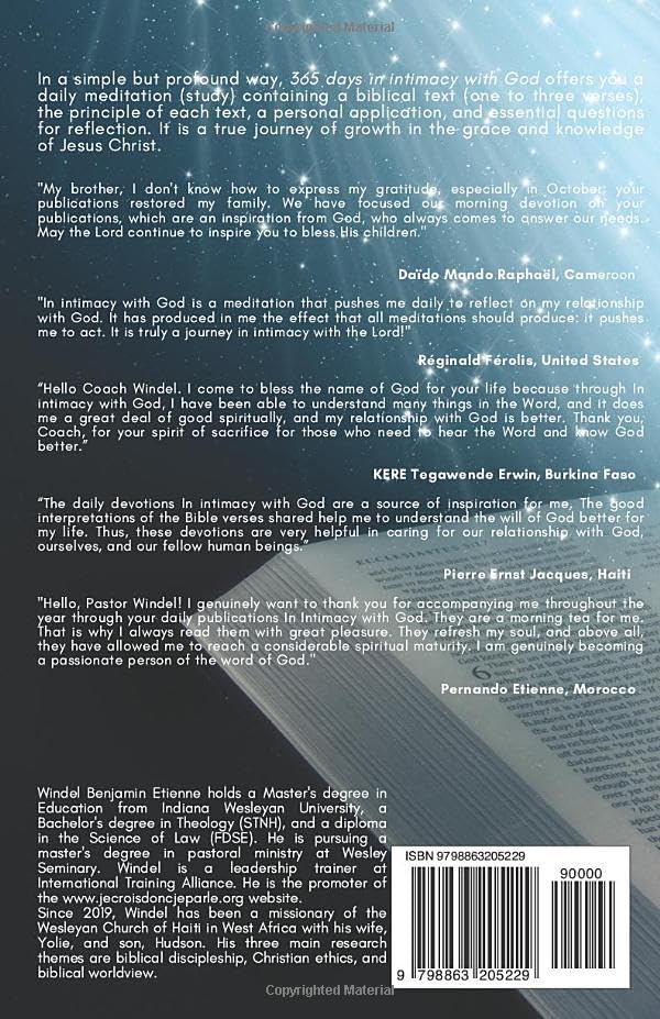 365 days in intimacy with God: A daily journey of growth in the grace and knowledge of Jesus Christ - Image 2