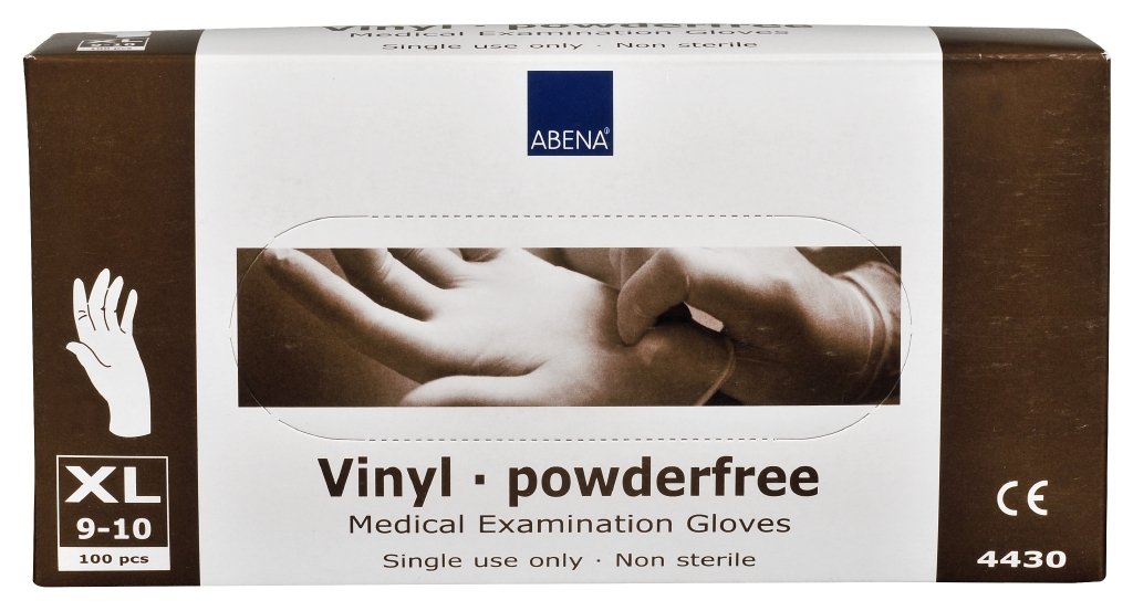 Abena Vinyl Handschuhe X-Large Puderfrei Gewerbe, Industrie & Wissenschaft