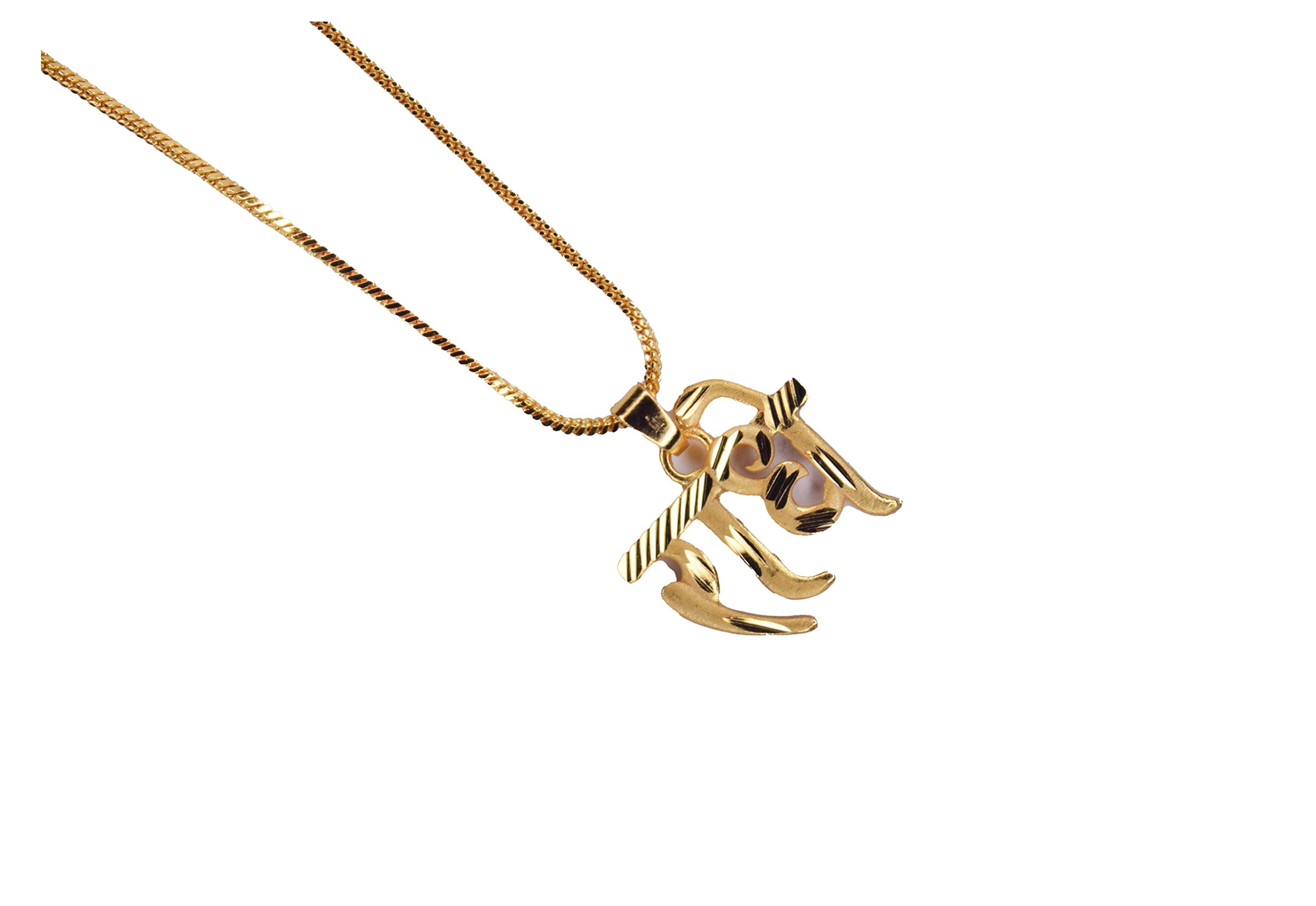 Small Radhe Religious Gold Plated Pendant With Chain Man For Women Gold-plated Crystal Alloy Pendant-image-40