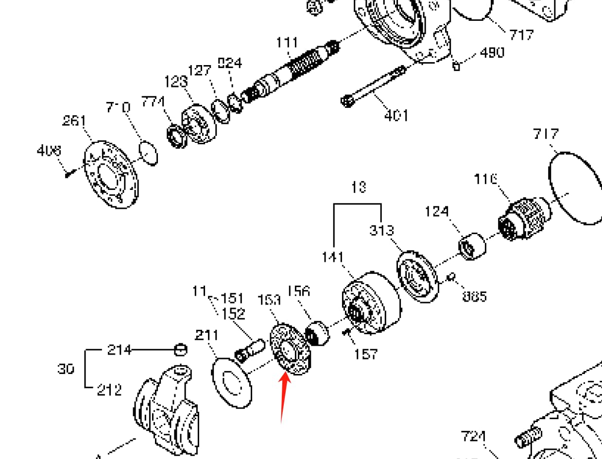 Bomba de pistón hidráulica K5V140 2924110-0056 placa de nueve agujeros, adecuada para Doosan DH300LC-7, accesorios de reparación de bombas Kawasaki.