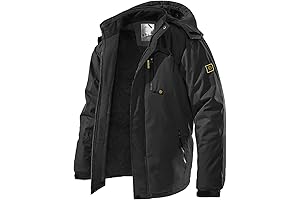 Premium Men's Winter Ski Jacket: Your Warm and Dry Companion for Outdoor Adventures