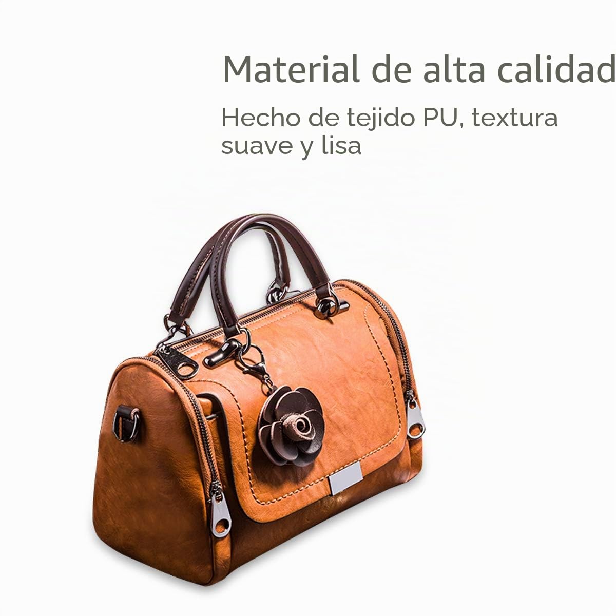 NICOLE & DORIS Bolso mujer bolsos con asas superiores Bolsos florales bolsos de hombro Bolsos Boston para damas