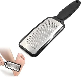 Foot Rasp Hard Skin Remover, Dead Skin Remover for Feet, Pedicure Foot File Make Foot Beauty Extra Smooth, Foot Scrub Foot Exfoliator for Corn Removal, Feet Care Callous Removers for Feet (1 Black)
