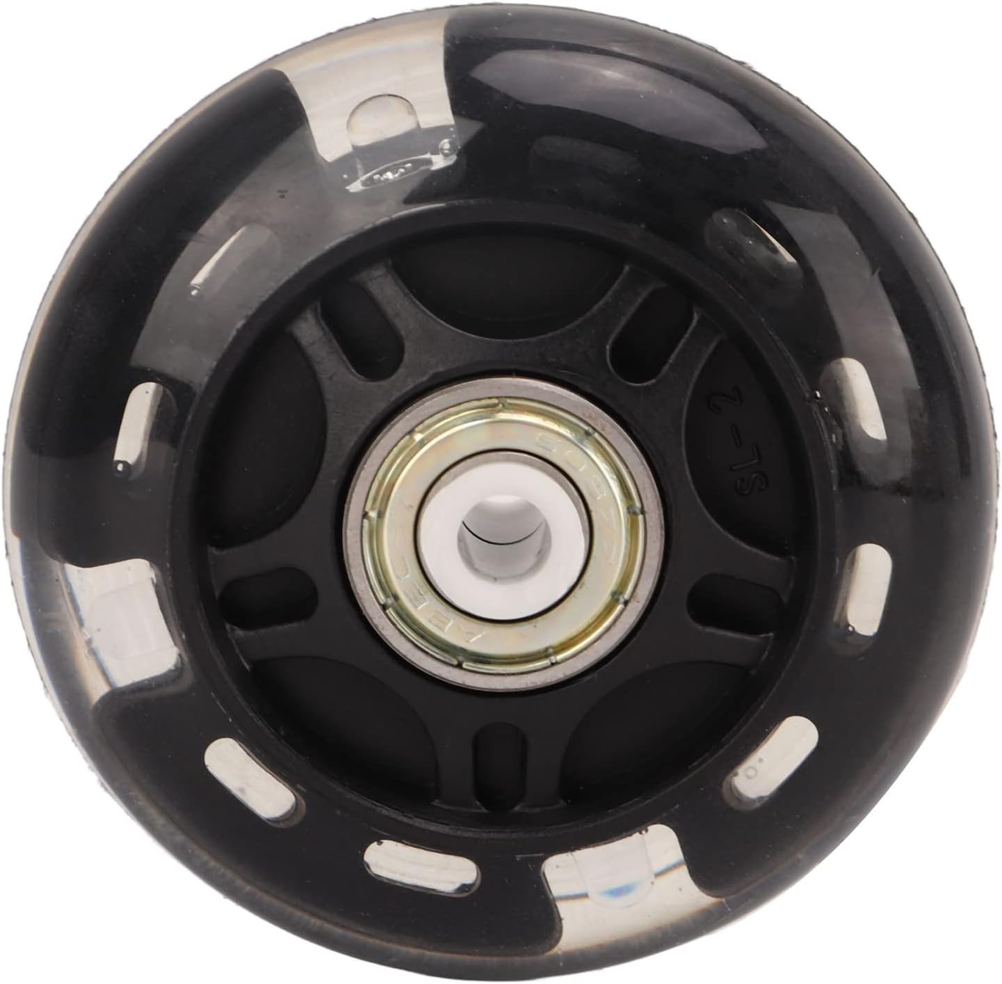 EVTSCAN 4PCS Inline Skating Lighted Wheels, 69mm Replacement Skate Wheels, wear Resistant Roller Skating Accessories