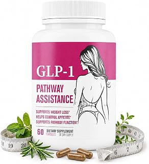GLP-1 for Weight Loss Pathway Support for Women | Helps Appetite Control & Promotes Energy - Assists Metabolic Pathways Linked to GLP-1 Signaling - 3rd Party Tested - 60 Pills