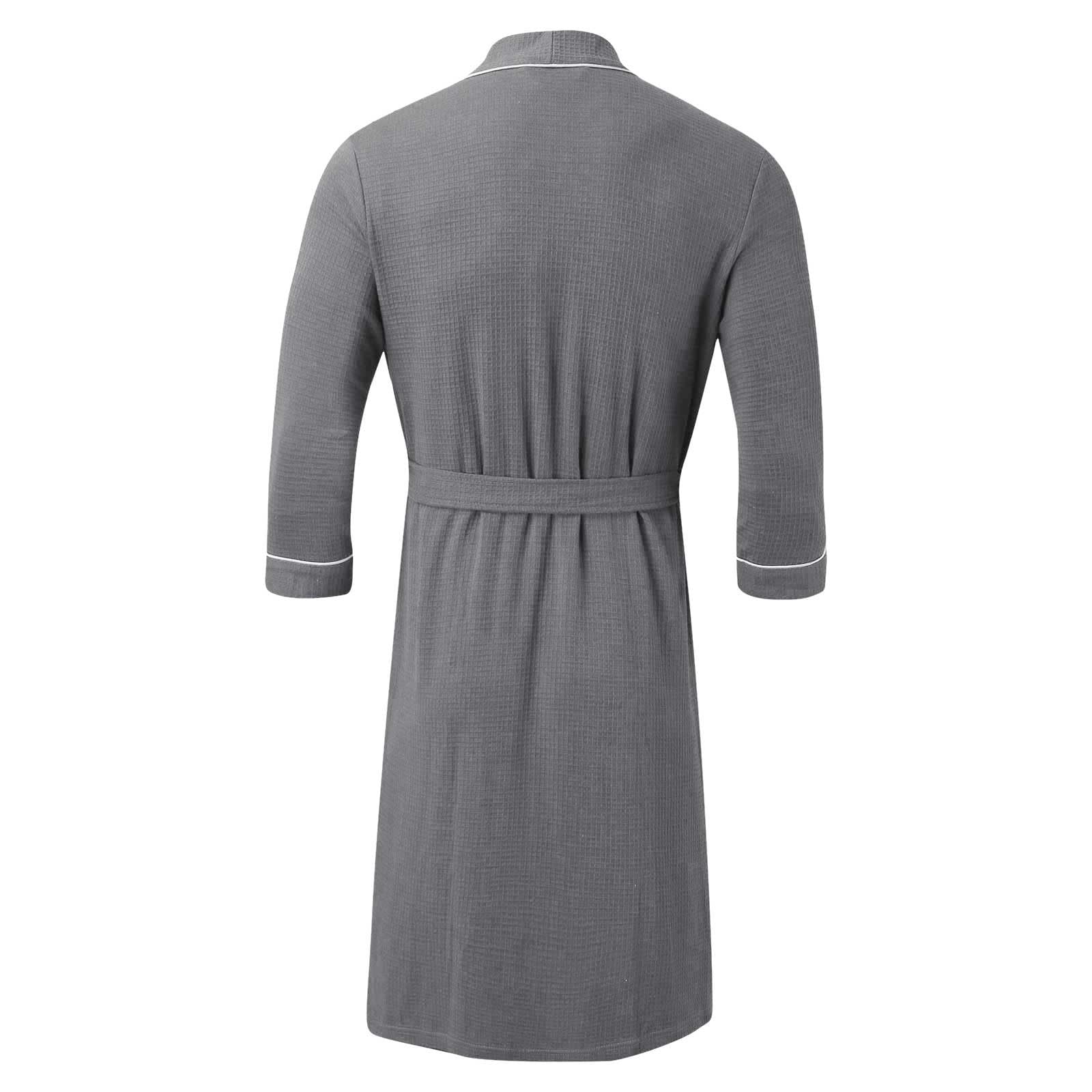 Accappatoio Microfibra Uomo, Vestaglia Da Uomo Estiva Kimono In Raso Vestaglia Sexy Cappello Da Bagno Lungo Traspirante Accappatoio Uomo E Donna Coppia Accappatoio Unisex In Spugna, Comodo E Leggero