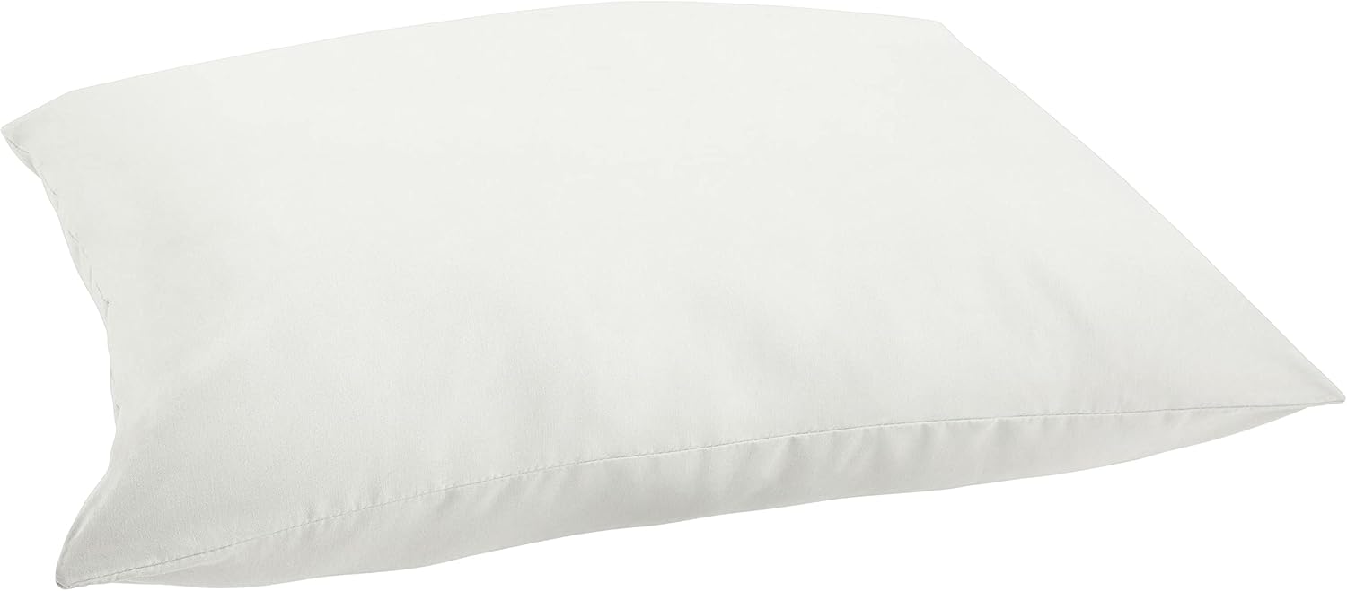 Sorra Home AZPS6729 Indoor Outdoor Floor Pillow, 26 x 35, Canvas Natural Ivory