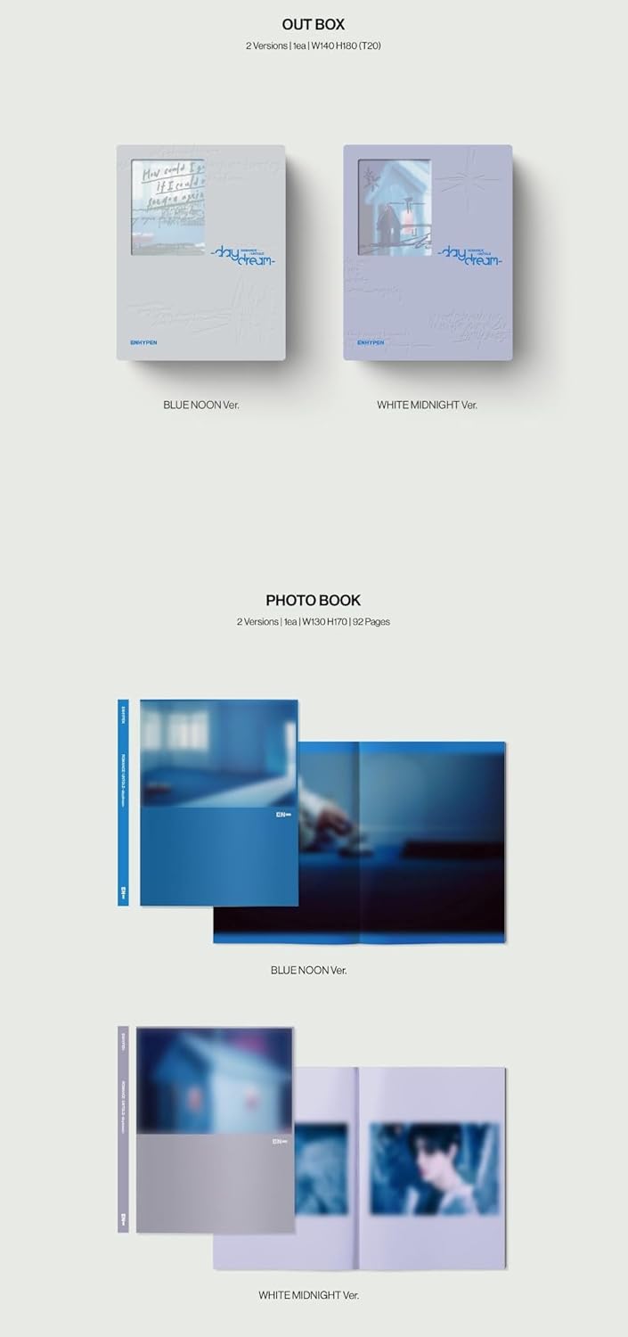 ENHYPEN 2nd Album [ROMANCE : UNTOLD] daydream Repackage 2 Set ver + [P.O.B Extra Special Photocard]