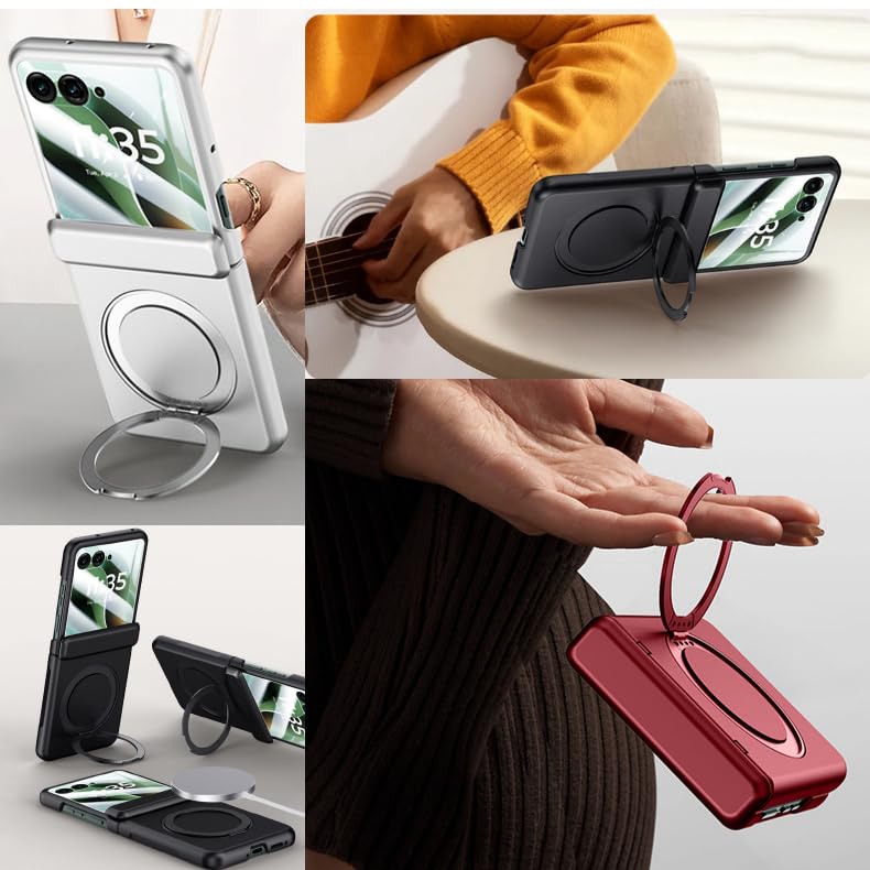 Amazon.co.jp: 適用Motorola Razr 60 Ultra用の折りたたみ式電話ケース
